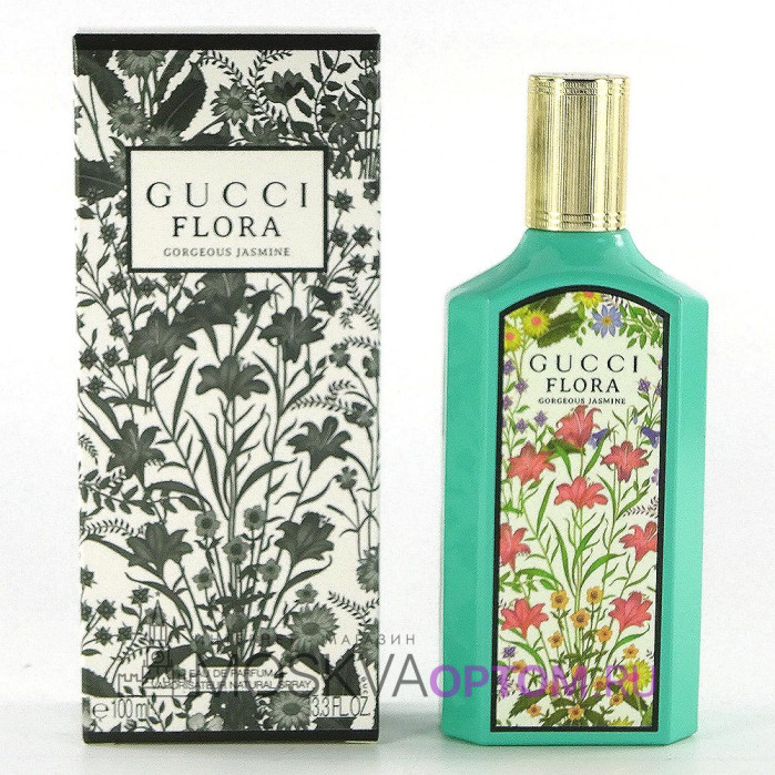 Тестер Gucci Flora Gorgeous Jasmine Edp, 100 ml (LUXE Евро)