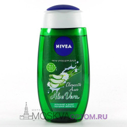 Гель для душа Nivea Aloe Vera (свежесть алое), 250 мл