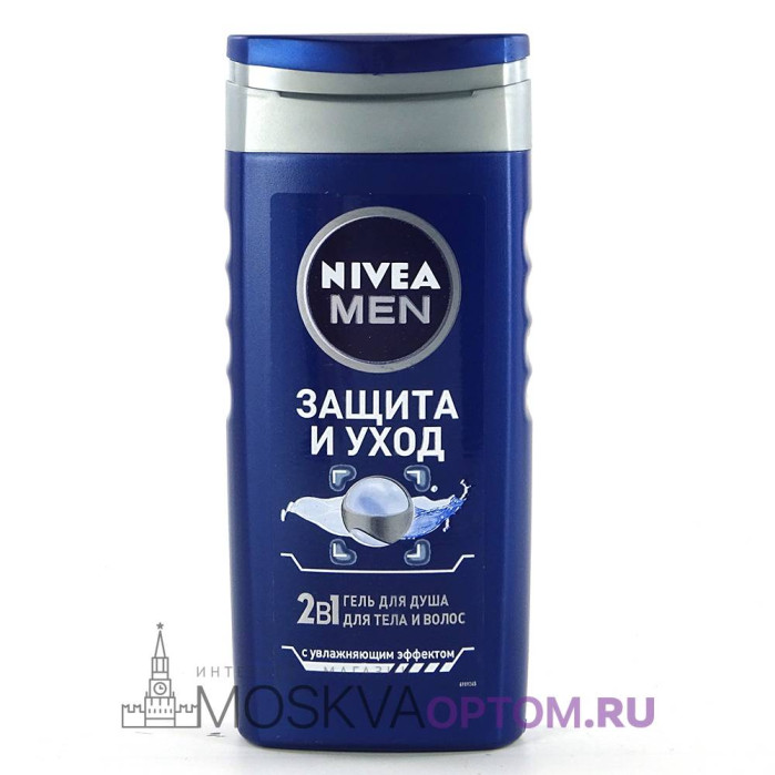 Гель для душа 2в1 Nivea Men Защита и Уход (с увлажняющим эффектом), 250 мл