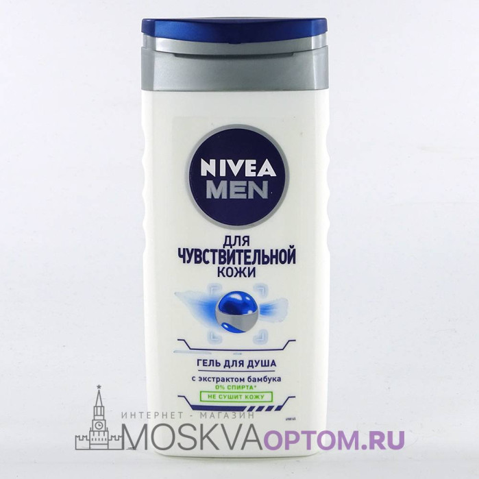 Гель для душа Nivea Men Для Чувствительной кожи (с экстрактом бамбука), 250 мл