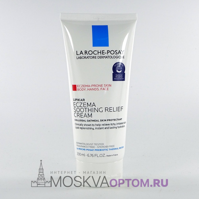 Успокаивающий крем от экземы La Roche-Posay Lipikar Eczema Soothing Relief Cream, 200 ml