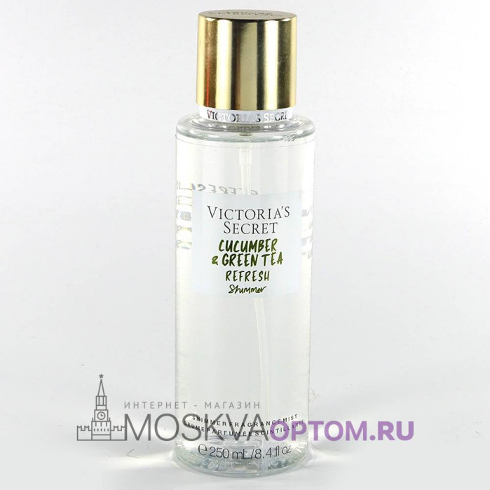 Спрей- мист Victoria's Secret Cucumber & Green Tea Refresh Shimmer, 250 ml