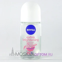 Шариковый дезодорант Nivea Extra Brightening 8 Super Food Vitamin C 48h, 50 ml