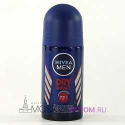 Шариковый дезодорант Nivea Men Dry Impact 72h, 50 ml