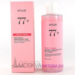 Тонер-эссенция с персиком для гладкой и сияющей кожи Anua Peach 77 + Niacin Essence Toner, 250 ml