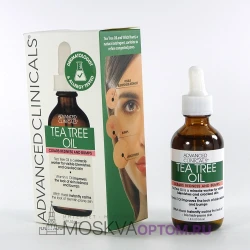 Масло чайного дерева для лица Advanced Clinicals Tea Tree Oil, 53 ml