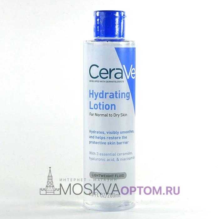 Лосьон для лица и тела для нормальной и сухой кожи CeraVe Hydrating Lotion 200 ml