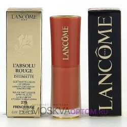 Мягкий матовый крем для губ Lancome L'ABSOLU ROUGE INTIMATTE LIQUID SOFT-MATTE LIP CREAM (тон 275 French Nude)