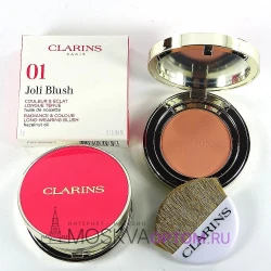 Румяна Clarins Joli Blush (тон 01 Cheeky Baby)