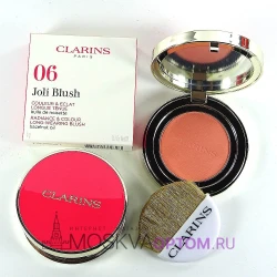 Румяна Clarins Joli Blush (тон 06 Cheeky Coral)
