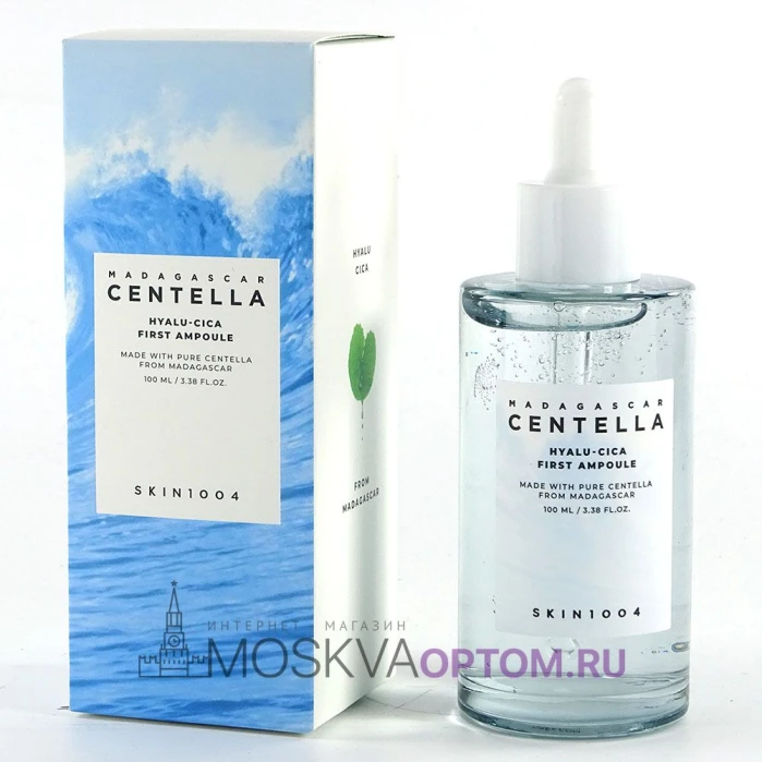 Увлажняющая ампульная сыворотка Skin 1004 Madagaskar Centella Hyalu-Cica First Ampoule, 100ml