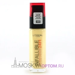 Тональный крем для лица L'oreal Infaillible 24H Stay Fresh Foundation (тон 400), 30 ml