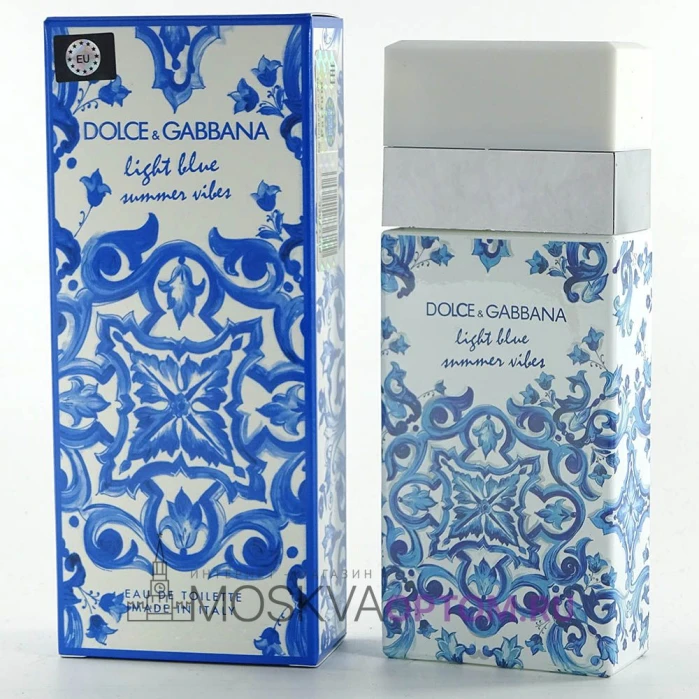 Dolce & Gabbana Light Blue Summer Vibes Edp, 100 ml (LUXE евро)