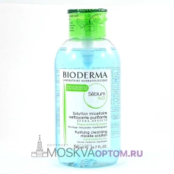 Мицеллярная вода Bioderma  Sebium H2O(500мл)